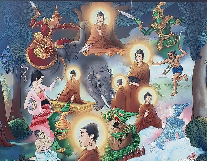 Episodes from the life of Gautama Buddha